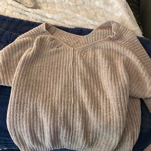 light pink sweater